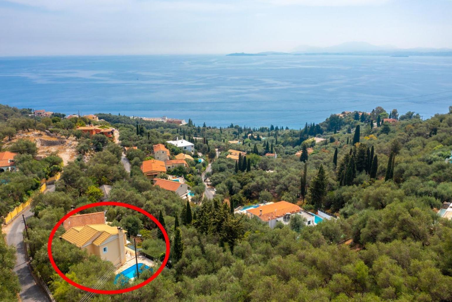 Villa Evie Nisaki  Buitenkant foto